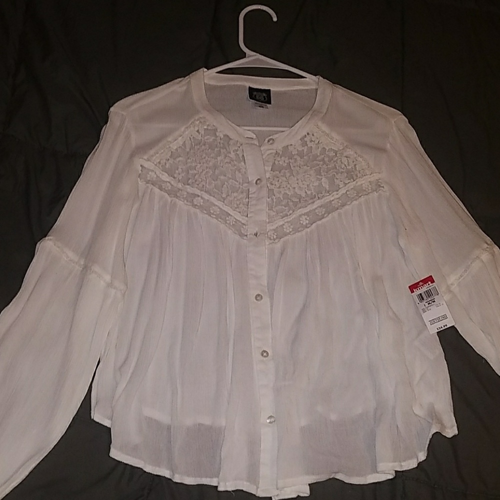 White lace Blouse